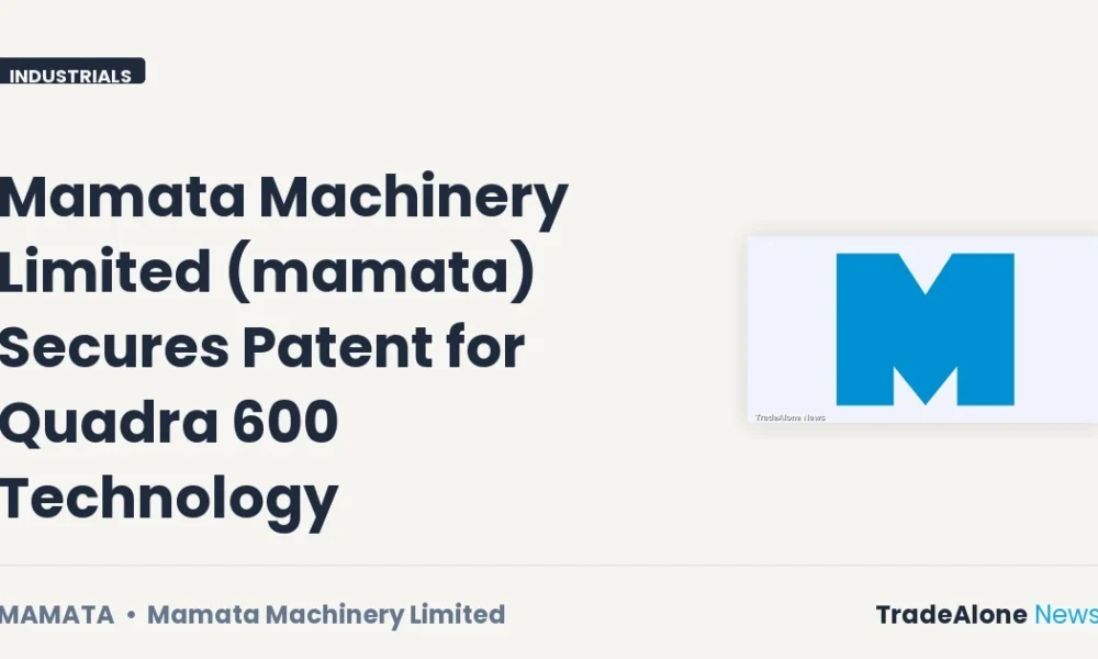 Mamata Machinery Limited Mamata Patent Fy2026