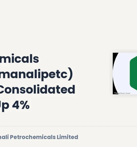 Manali Petrochemicals Limited Manalipetc Q1 FY26 Consolidated Income Up 4%