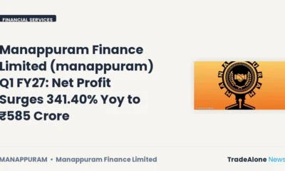 Manappuram Finance Limited Manappuram Q1 FY27 Results
