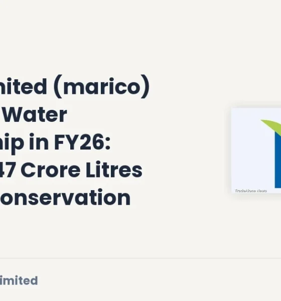 Marico Limited Marico FY26 Water Conservation
