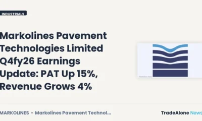 Markolines Pavement Technologies Limited Markolines Q4fy26 Earnings