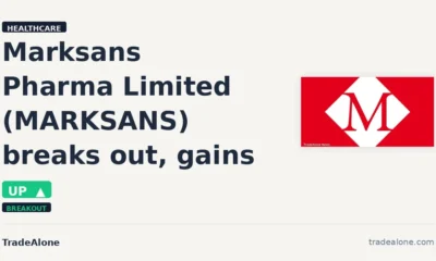 Marksans Pharma Limited MARKSANS breakout
