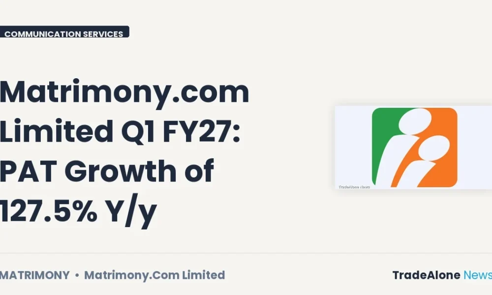 Matrimony.com Limited Matrimony Q1 FY27 Results