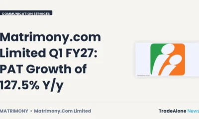 Matrimony.com Limited Matrimony Q1 FY27 Results