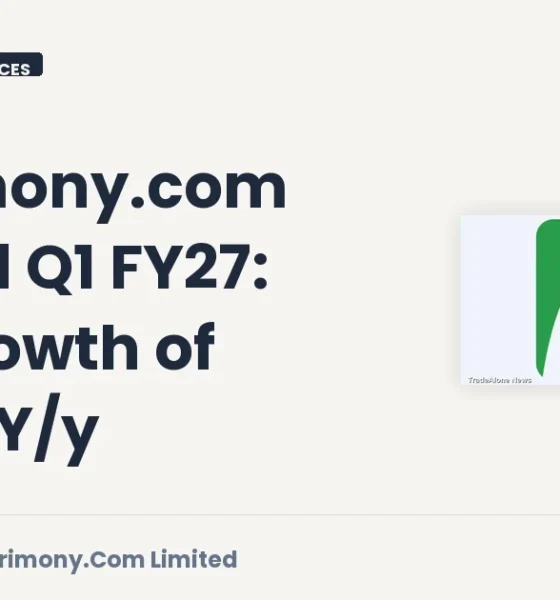Matrimony.com Limited Matrimony Q1 FY27 Results