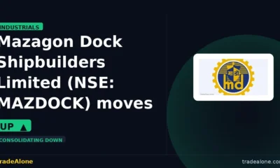 Mazagon Dock Shipbuilders Limited MAZDOCK 6% intraday gain
