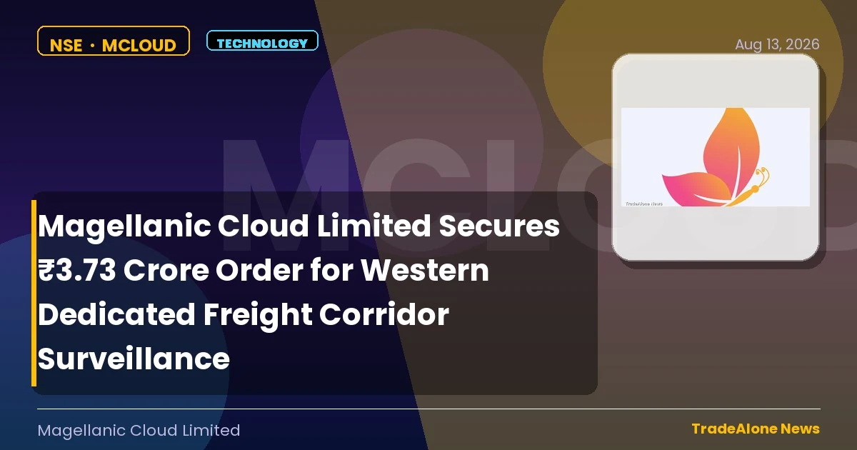 Magellanic Cloud Limited Mcloud ₹3.73 Crore Surveillance Contract