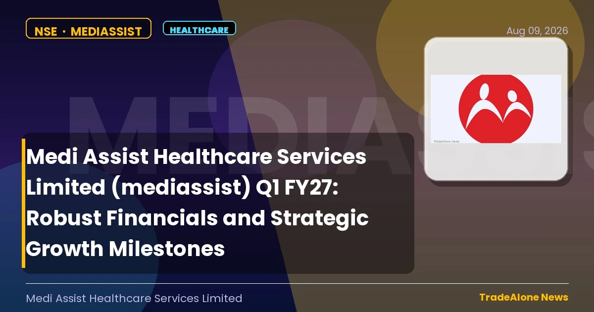 Medi Assist Healthcare Services Limited Mediassist Q1 FY27 Results