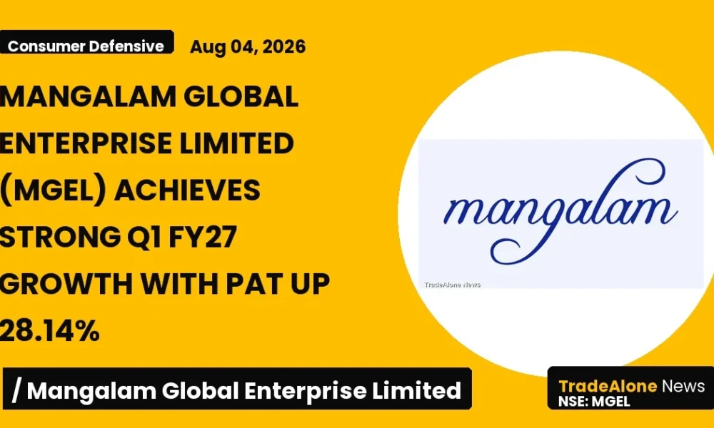 Mangalam Global Enterprise Limited MGEL Q1 FY27 Results