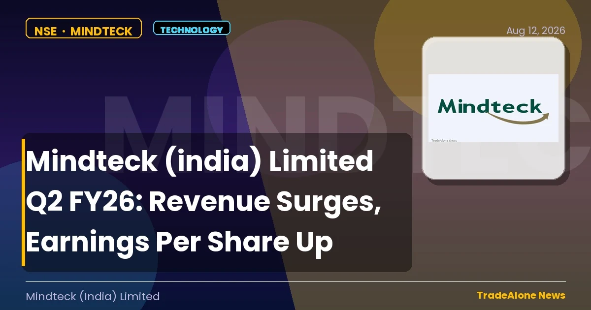 Mindteck (india) Limited Q2 FY26 Results