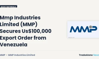 Mmp Industries Limited NSE MMP Export Order Venezuela