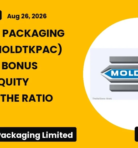 Mold-tek Packaging Limited Moldtkpac Bonus Issue