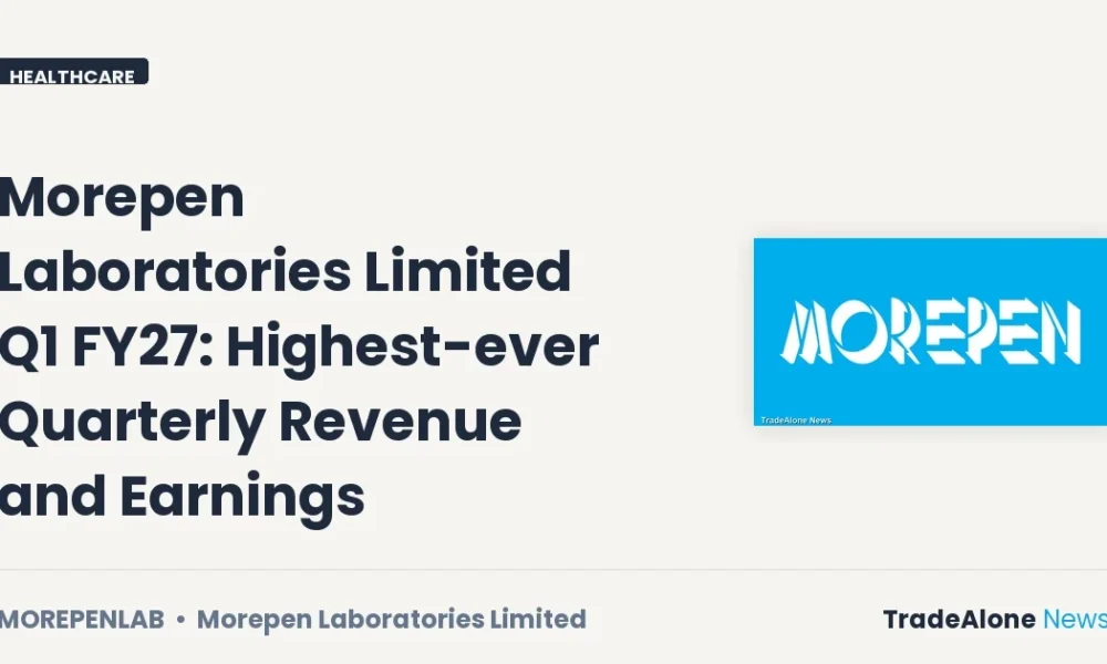Morepen Laboratories Limited Q1 FY27 Results