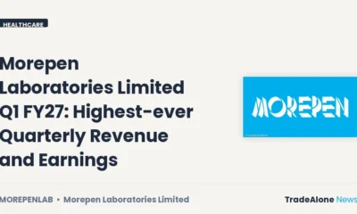 Morepen Laboratories Limited Q1 FY27 Results