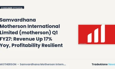 Samvardhana Motherson International Limited Motherson Q1 FY27 Results