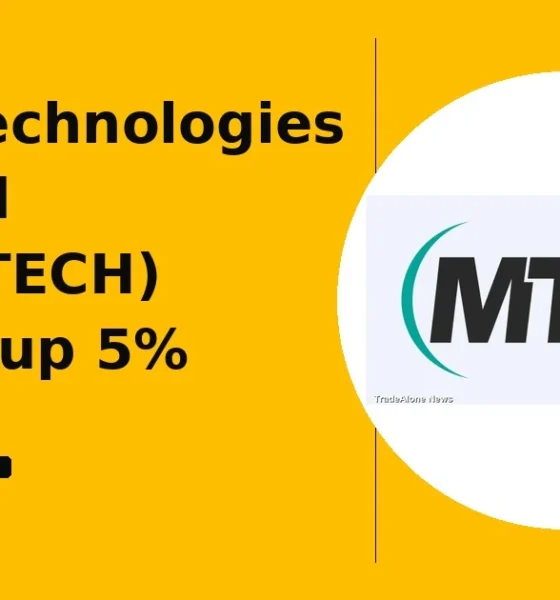 Mtar Technologies Limited MTARTECH climbs up 5% intraday