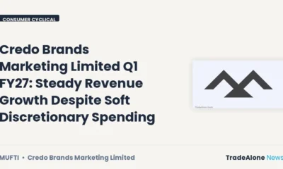 Credo Brands Marketing Limited Mufti Q1 FY27 Results