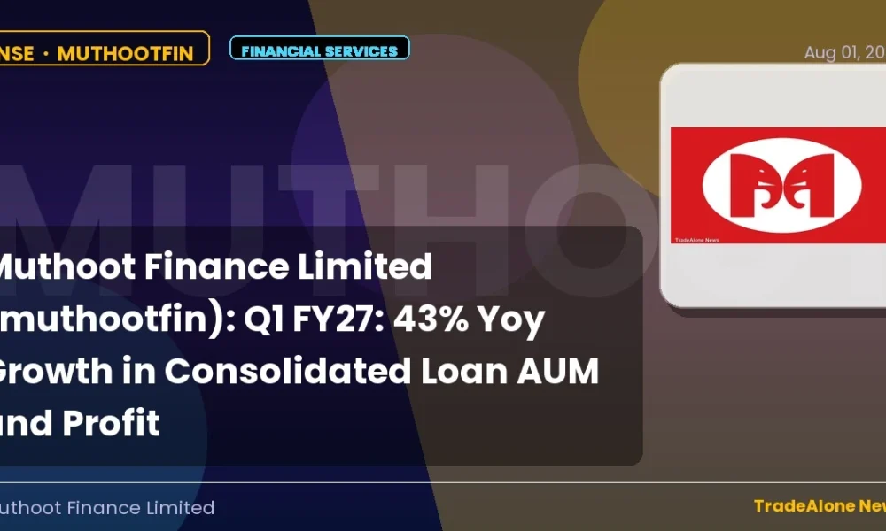 Muthoot Finance Limited Muthootfin Q1 FY27 Results