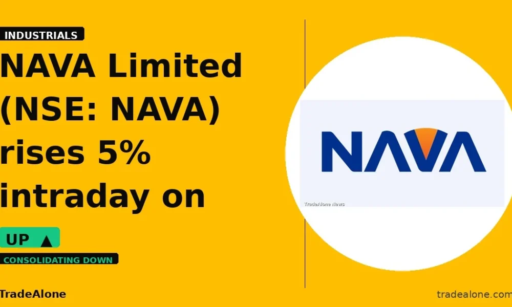 NAVA Limited NSE NAVA rises 5% intraday