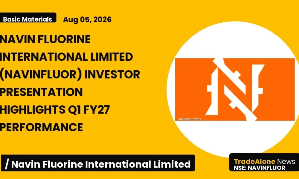 Navin Fluorine International Limited Navinfluor Q1 FY27 Results
