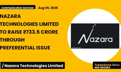 Nazara Technologies Limited Nazara Preferential Issue ₹733.5 Crore