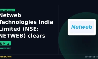 Netweb Technologies India Limited NSE NETWEB clears resistance