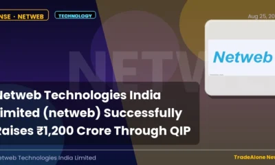 Netweb Technologies India Limited Netweb QIP August 2026