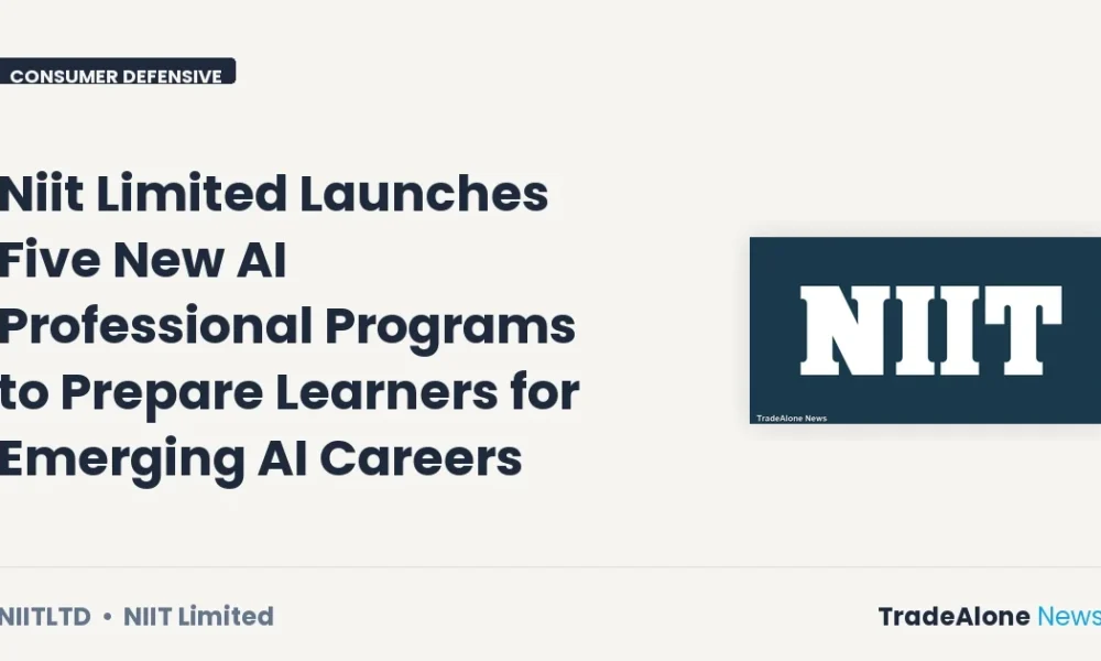 Niit Limited Niitltd August 2026 AI Programs