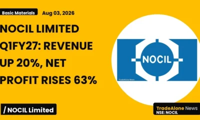 Nocil Limited Nse:nocil Q1fy27 Results