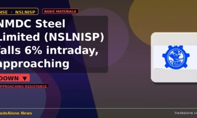 NMDC Steel Limited NSLNISP approaching resistance