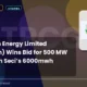 Ntpc Green Energy Limited Ntpcgreen 500MW Capacity Win