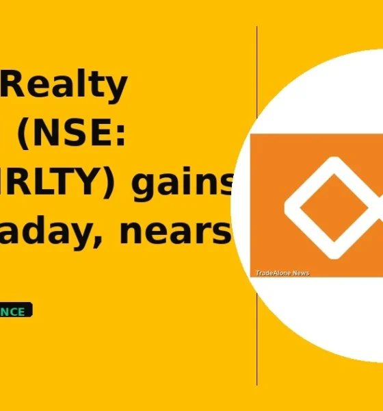 Oberoi Realty Limited NSE: OBEROIRLTY gains 5% intraday