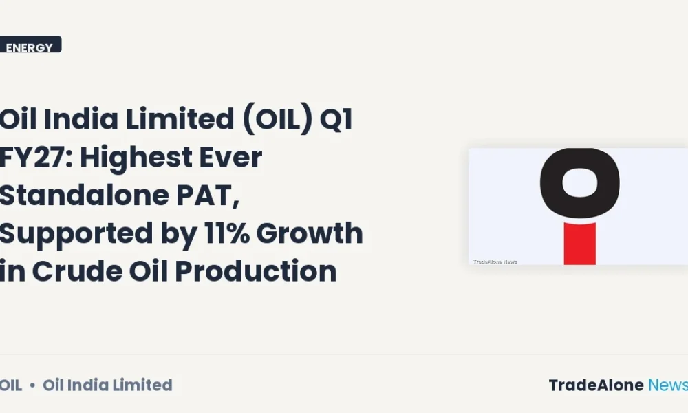 Oil India Limited OIL Q1 FY27 Results
