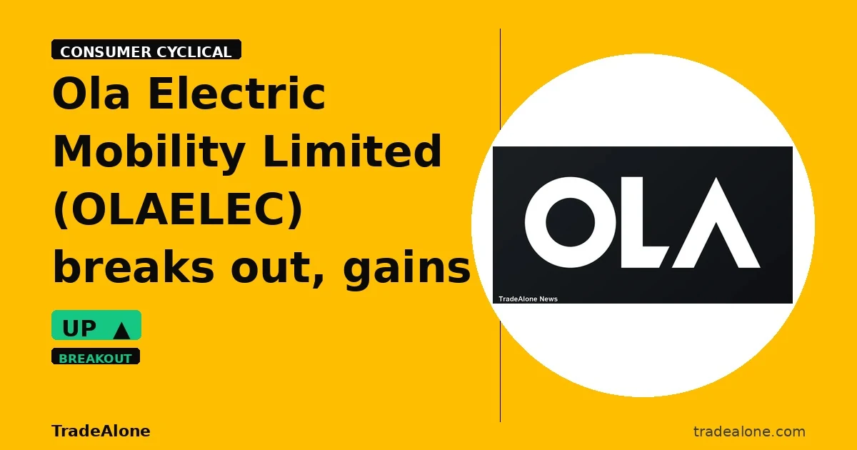 Ola Electric Mobility Limited OLAELEC breakout