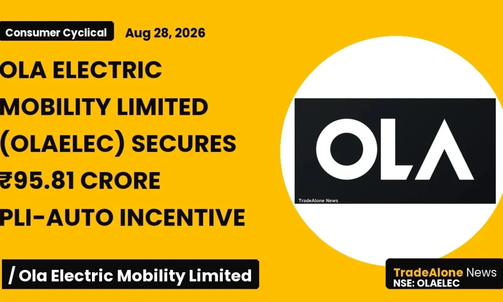 Ola Electric Mobility Limited Olaelec Pli-auto Incentive