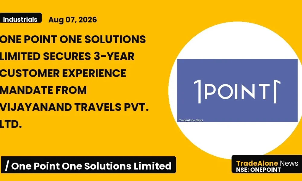 One Point One Solutions Limited Onepoint 3-year Customer Experience Mandate