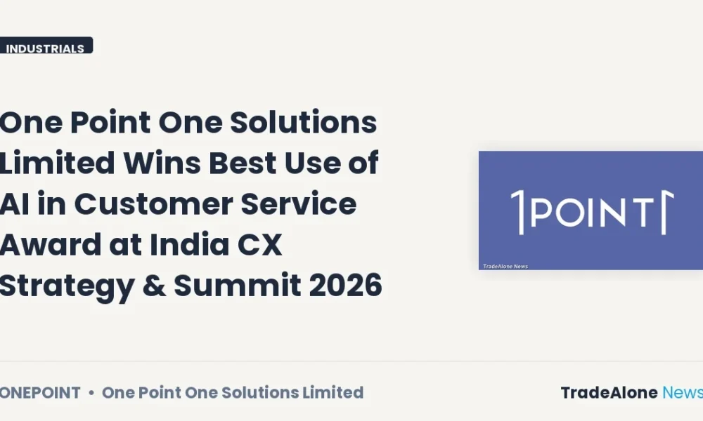 One Point One Solutions Limited NSE Onepoint Best Use of AI in Customer Service