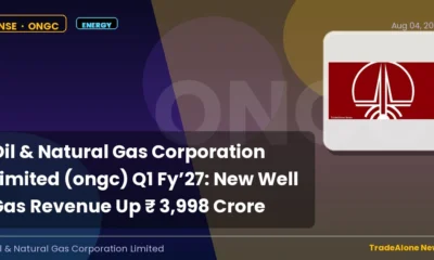 Oil & Natural Gas Corporation Limited ONGC Q1 FY’27 New Well Gas Revenue