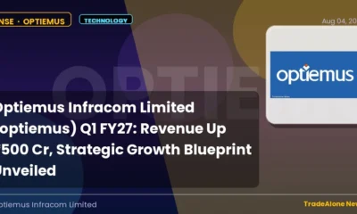 Optiemus Infracom Limited Optiemus Q1 FY27 Results
