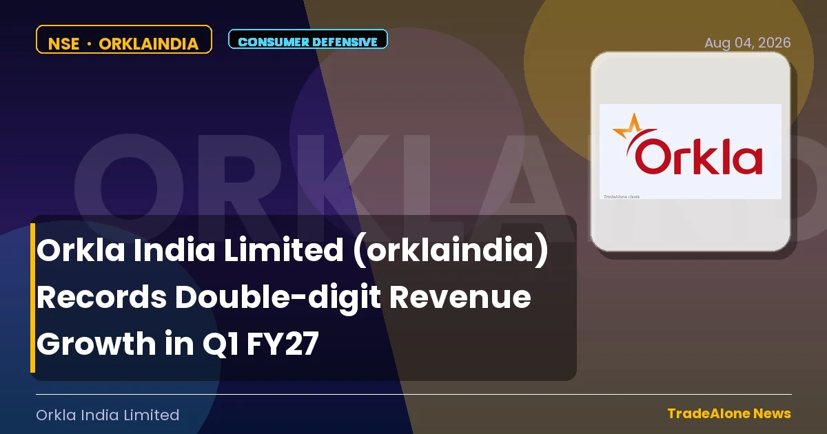 Orkla India Limited Orklaindia Q1 FY27 Results