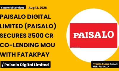Paisalo Digital Limited Paisalo ₹500 Cr Co-lending MOU