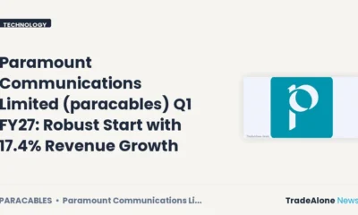 Paramount Communications Limited Paracables Q1 FY27 Results