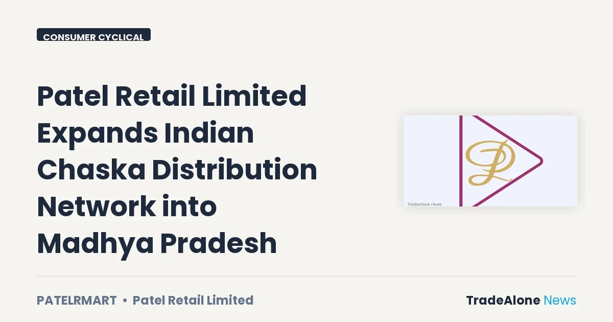 Patel Retail Limited Patelrmart Madhya Pradesh Expansion