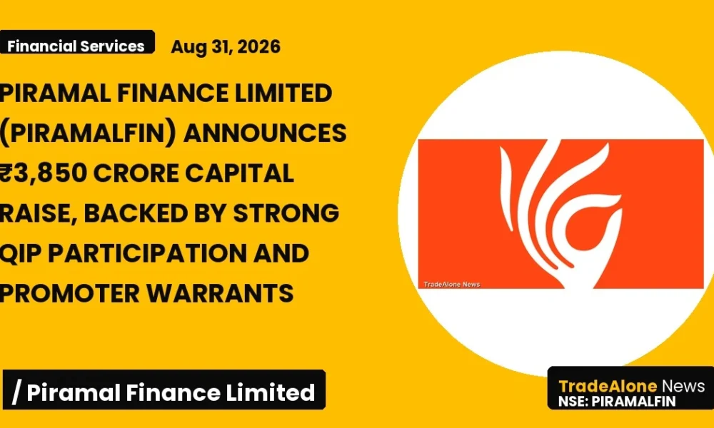 Piramal Finance Limited Piramalfin QIP Participation August 2026