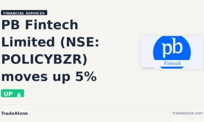 PB Fintech Limited POLICYBZR moves up 5%