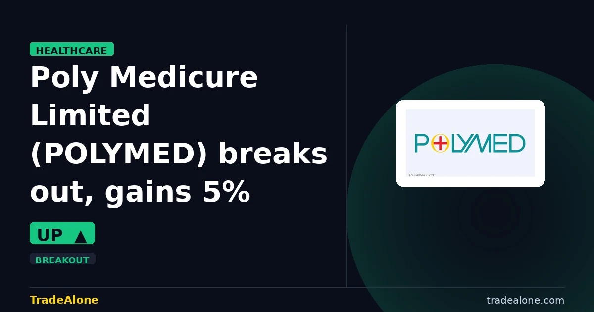 Poly Medicure Limited POLYMED breakout