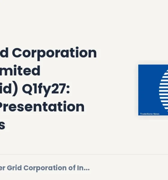 Power Grid Corporation of India Limited Powergrid Q1fy27
