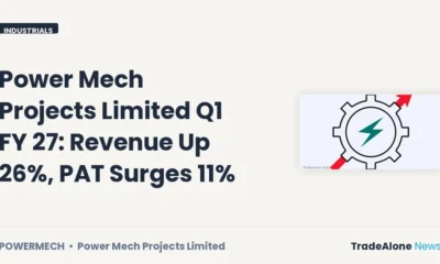 Power Mech Projects Limited Powermech Q1 FY27 Results