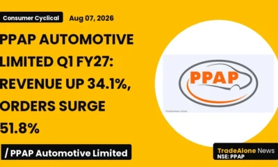 Ppap Automotive Limited Q1 FY27 Results