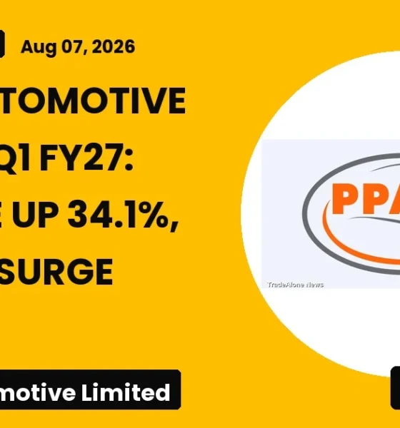 Ppap Automotive Limited Q1 FY27 Results